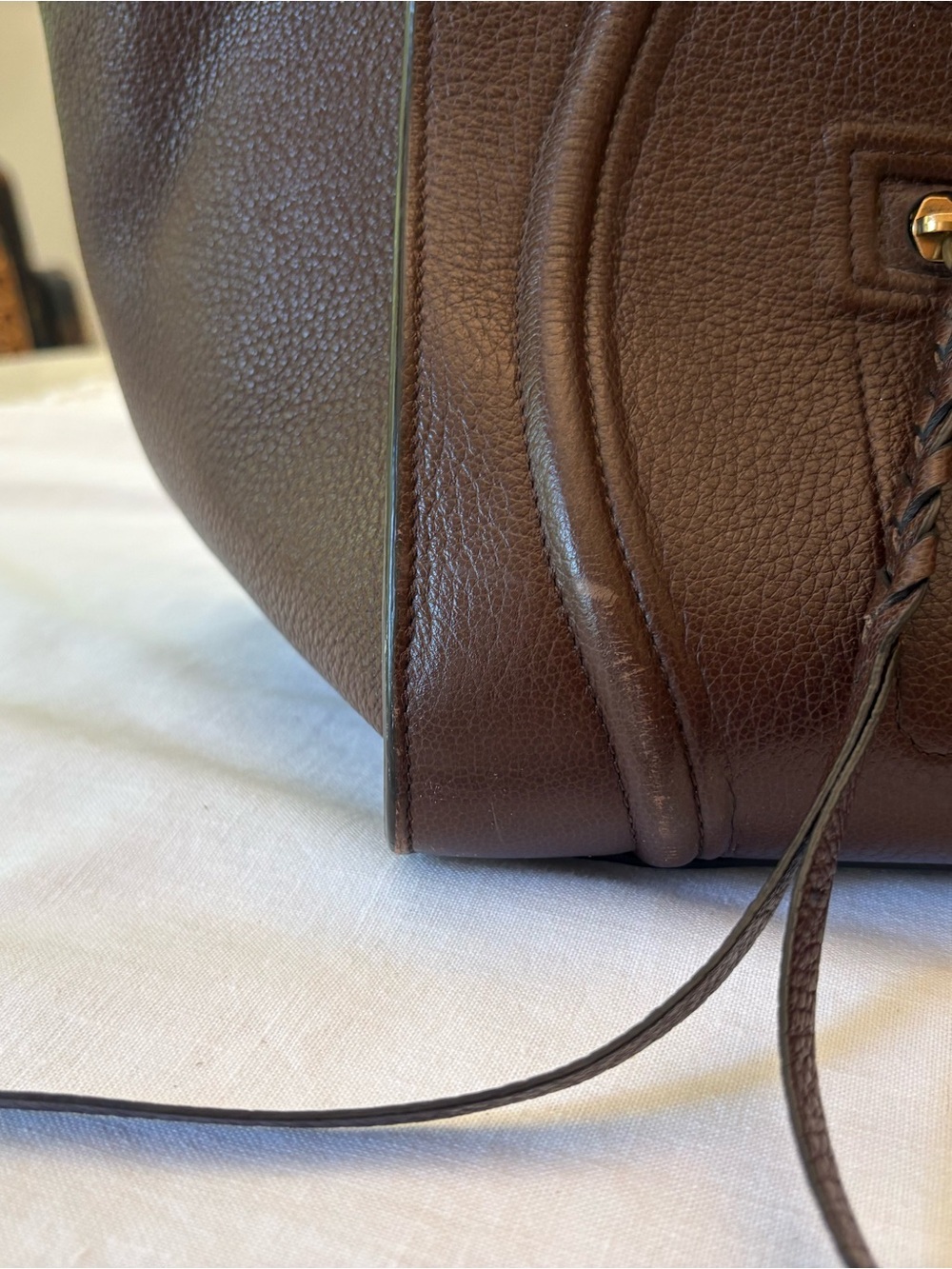 Celine Leather Luggage Phantom Medium - Picture 7 of 16